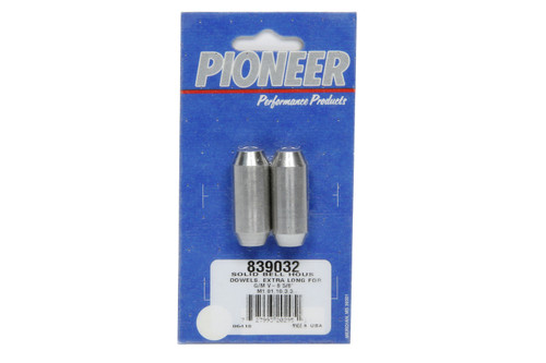 Pioneer 839032 Bellhousing Dowel Pin, 1.575 in Long, 0.625 in Diameter, GM, Pair