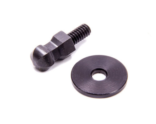 Peterson Fluid 05-0395 Oil Pump Pulley Bolt, Ball Style, 1/4-20 in Thread, Steel, Black Oxide, Peterson HTD / Gilmer Oil Pump Pulleys, Each