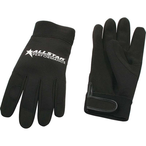 Allstar ALL99940 Shop Gloves, X-Large, Nylon, Black, Pair