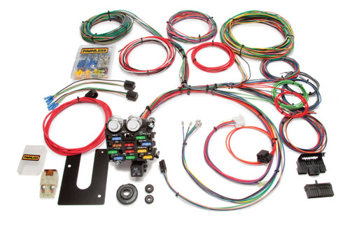 Painless Wiring 10101 Car Wiring Harness, Classic Customizable, Complete, 21 Circuit, Complete, Universal, Kit