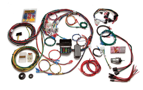 Painless Wiring 20121 Car Wiring Harness, Direct Fit, Complete, 22 Circuit, Ford Mustang 1967-68, Kit