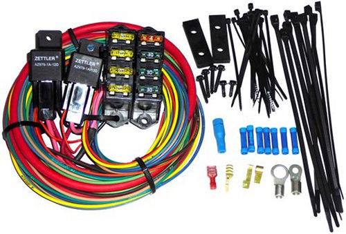 Painless Wiring 70118 Fuse Block, High Amperage Auxiliary, 7 Circuit, Harness / Relay, Universal, Each