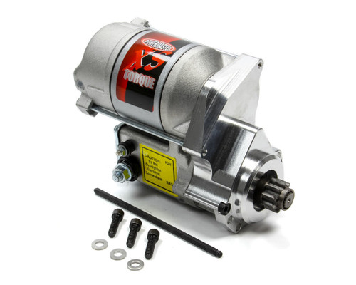 Powermaster 9528 Starter, XS Torque, 4.4:1 Gear Reduction, Natural, Quarter Master Style Bellhousings, Each