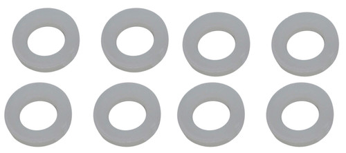 Quick Fuel Technology 8-4QFT Fuel Bowl Screw Gasket, Nylon, Quick Fuel Carburetors, Set of 8