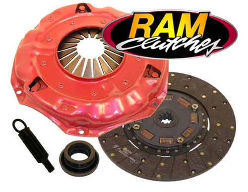 Ram Clutch 88762HDX Clutch Kit, HDX, Single Disc, 11 in Diameter, 1-1/8 in x 10 Spline, Sprung Hub, Organic, GM, Kit