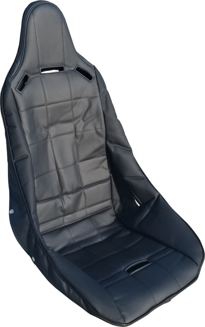 Rci 8001S Seat Cover, Hi-Back, Vinyl, Black, RCI Poly Seats, Each