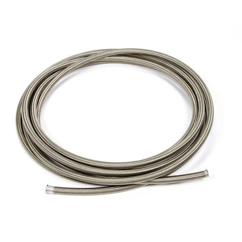 Aeroquip FCC0620 Teflon Racing Hose, Braided Stainless Steel, -6 AN, 20 ft.