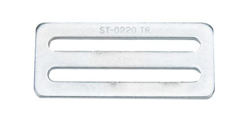 Simpson Safety 31019B Harness Slide Adjuster, 3 in Belt, Wrap Around Mount, Steel, Zinc Plated, Pair