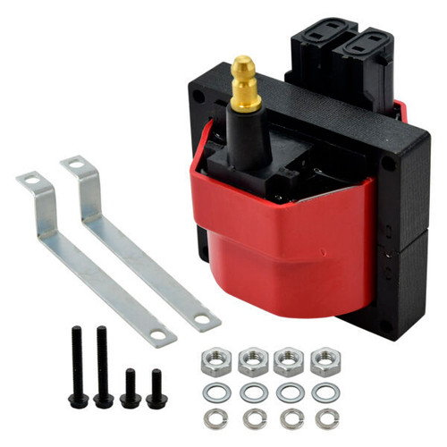 Specialty Products Company 3052 Ignition Coil, E-Core, 0.300 ohm, Male HEI, 48000V, Red, Each