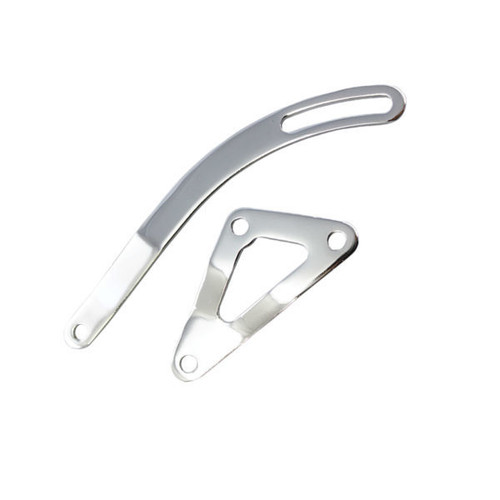 Specialty Products Company 6096 Alternator Bracket, Passenger Side, Block Mount, Steel, Chrome, Small Block Mopar, Kit