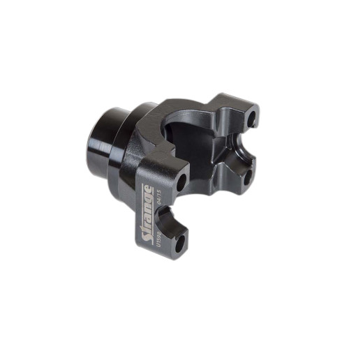 Strange U1598 Pinion Yoke, 29 Spline, 3.500 in Long, Chromoly, Black, 1350 U-Joint, Dana 60 / Mopar 8.75 in, Each