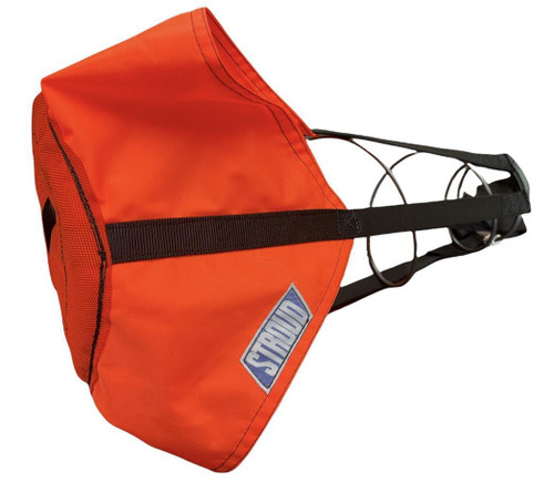 Stroud Safety 472-ORANGE Drag Parachute, NHRA Required, Orange, 2022 Pro-Mod, Each