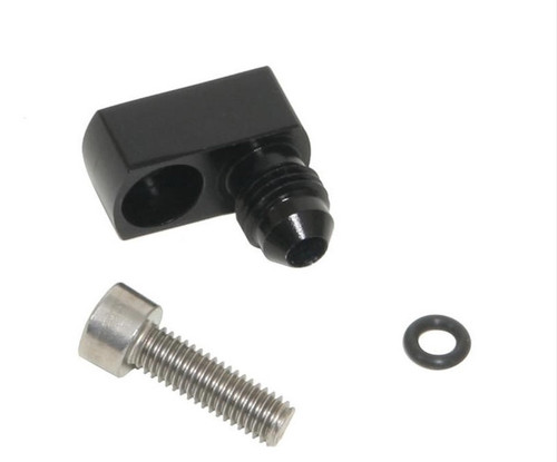 Trick Flow TFS-30600611 Steam Vent Fitting, 4 AN Male, Bolt Included, GM LS-Series, Kit