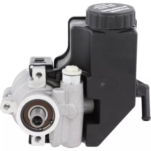 Unisteer Perf Products 8060470 Power Steering Pump, GM Type 2, High Flow, Clip-On Reservoir, Aluminum, Natural, Each