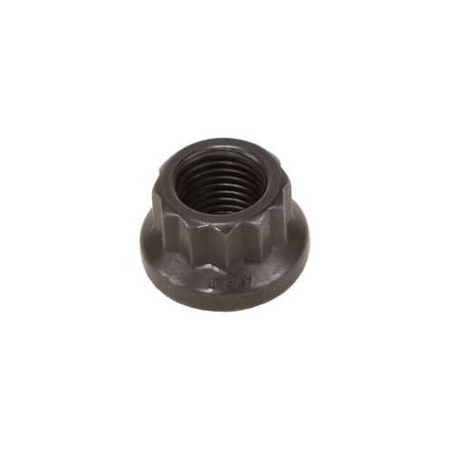 ARP 300-8371 Nut,3/8-24 in. RH Thread, 12-Point Head, Steel, Black Oxide, Each