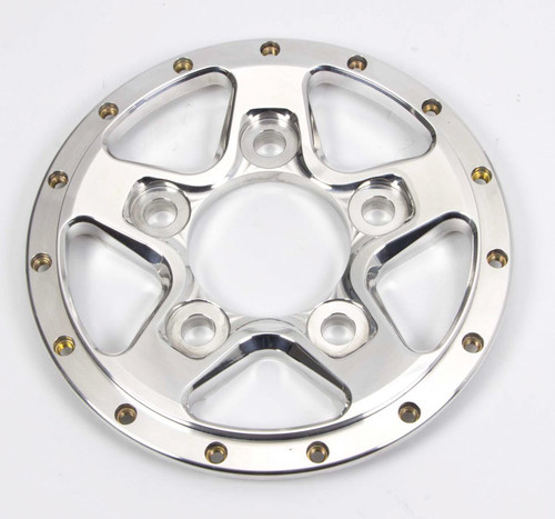 Weld Racing P613-88 C Wheel Center Section, Alumastar, 5 x 5.00 in Bolt Pattern, Rear Wheel Center, Aluminum, Polished, Each