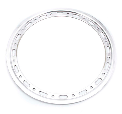 Weld Racing P650-5275 Beadlock Ring, Slotted, Aluminum, Polished, 15 in Wheels, Each