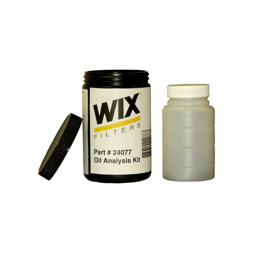 Wix Racing Filters 24077 Oil Analysis Kit, Sample Bottle / Mailer Bottle Included, Kit