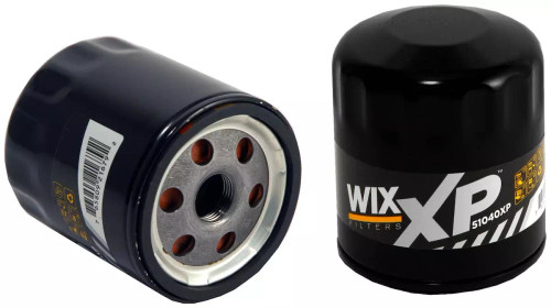 Wix Racing Filters 51040MP Oil Filter, Canister, Screw-On, 3.450 in Tall, 18 x 1.5 mm Thread, Steel, Black, Various Applications, Set of 12