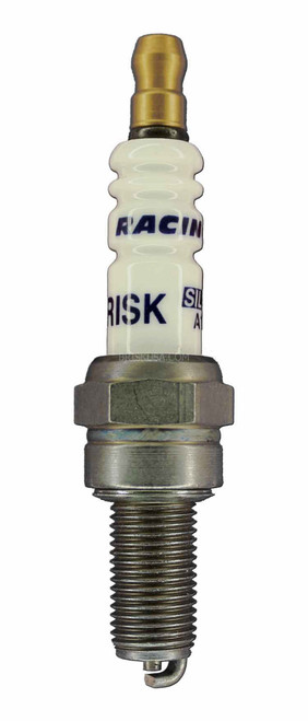 Brisk Racing Spark Plugs A10S Spark Plug, Silver Racing, 10 mm Thread, 19 mm Reach, Heat Range 10, Gasket Seat, Non-Resistor, Each