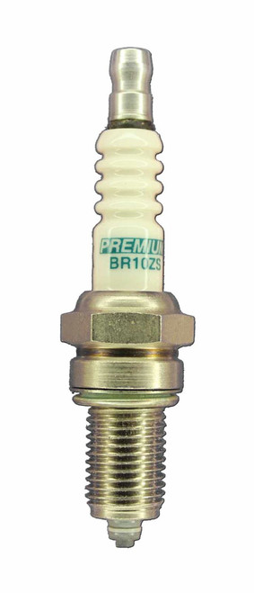 Brisk Racing Spark Plugs BR12ZC Spark Plug, Premium Racing, 12 mm Thread, 19 mm Reach, Heat Range 12, Gasket Seat, Resistor, Each