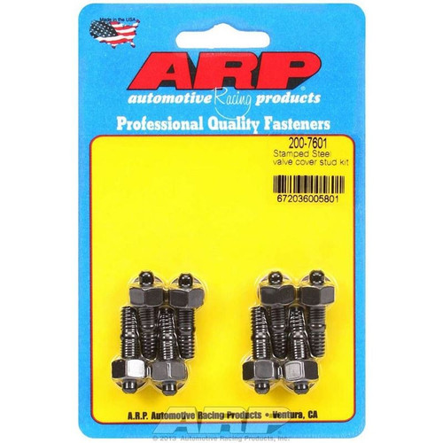 ARP 200-7601 Valve Cover Stud Kit, 1.170 in. Long, Hex Head, Chromoly, Set of 8