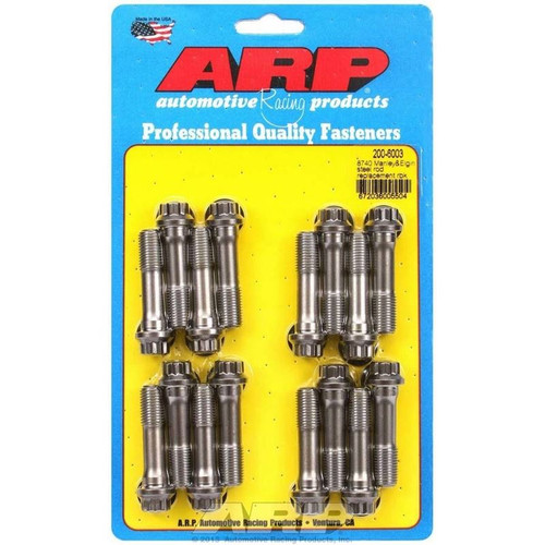 ARP 200-6003 Manley/Elgin, Pro Connecting Rod Bolts, 12-Point, Chromoly, Set of 16