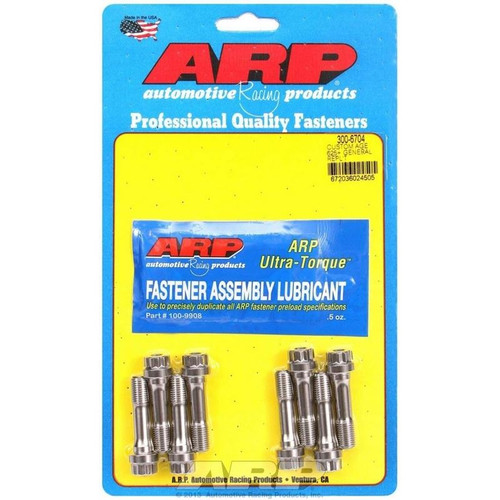ARP 300-6704 Universal Pro Connecting Rod Bolts, 12-Point, ARP Custom Age 625 Plus, Set of 8