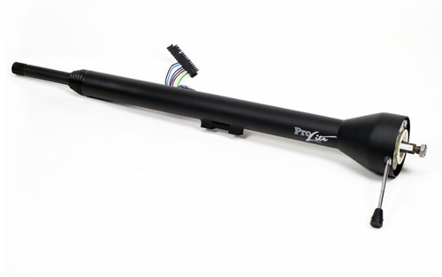 IDIDIT 1350860056 Steering Column, Pro-Lite, Hazard / Turn Signal, Steel, Black Powder Coat, GM F-Body 1970-75, Each