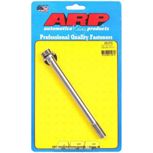 ARP 330-0702 GM, Front Mandrel Drive Bolts, 12-Point, 1/2 in. Thread, 6.600 in. Long, Each