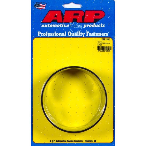 ARP 899-7400 Tapered Ring Compressor, 3.740 in. Bore, Aluminum, Black Anodized, Each