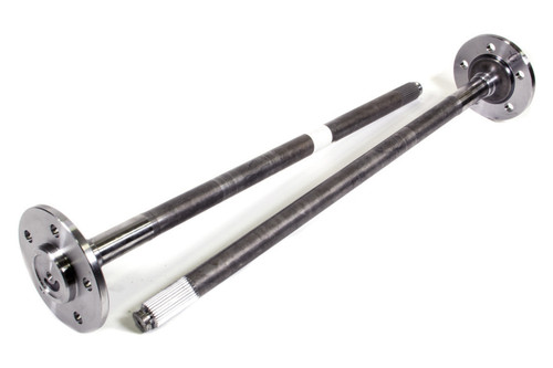 Moser Engineering A3174F150 Axle Shaft, 31.938 in Long, 31 Spline Carrier, 5 x 5.50 in Bolt Pattern, Steel, Natural, Ford 9 in, Ford Fullsize Truck 1974-86, Pair