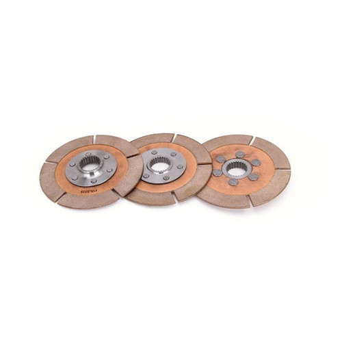 Quarter Master 325080 Clutch Disc, 5-1/2 in Diameter, 1-1/8 in x 10 Spline, Rigid Hub, Universal, Set of 3