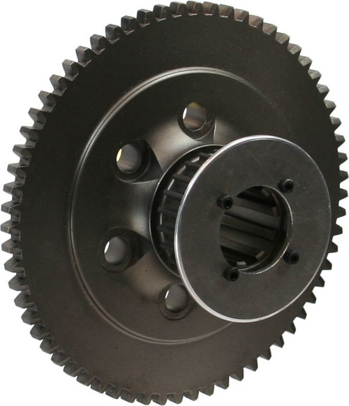 Brinn Transmission 79111 Flywheel, 65 Tooth, 4.4 lb, HTD Pulley, Steel, Brinn Transmission, 1-Piece Seal, Chevy V8, Each