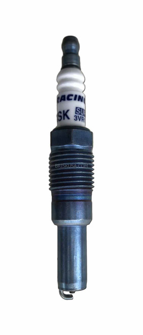 Brisk Racing Spark Plugs 3VR17C Spark Plug, Super Copper, 16 mm Thread, 22 mm Reach, Heat Range 17, Tapered Seat, Resistor, Each