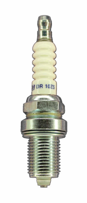 Brisk Racing Spark Plugs DR10ZS Spark Plug, Premium Racing, 14 mm Thread, 19 mm Reach, Heat Range 10, Gasket Seat, Resistor, Each