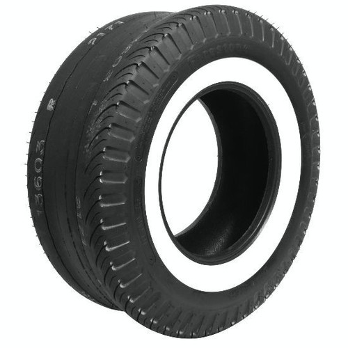 Coker Tire 623048 Tire, Firestone Dragster, 10.00-15, Bias-Ply, White Sidewall, Each