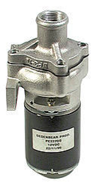 Dedenbear WP3 Water Pump, Electric, Remote Mount, 3/4 in NPT Inlet, 3/4 in NPT Outlet, Aluminum, Natural, Universal, Each