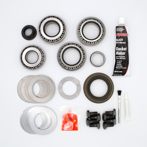 Detroit Locker-Tractech K-D35-R Differential Installation Kit, Master, Rear, Bearings / Crush Sleeve / Gaskets / Hardware / Seals / Shims / Thread Locker, Dana 35, Kit