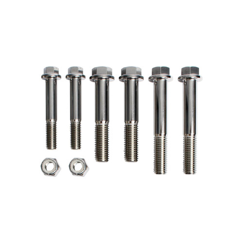 Detroit Speed Engineering 010801DS Body Mount Fastener Kit, Hex Head, Stainless, Natural, GM F-Body 1697-81, Kit