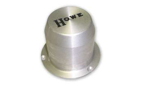 Howe 20539 Wheel Hub Dust Cap, 5 x 4.75/5.00 in Bolt Pattern, Aluminum, Each