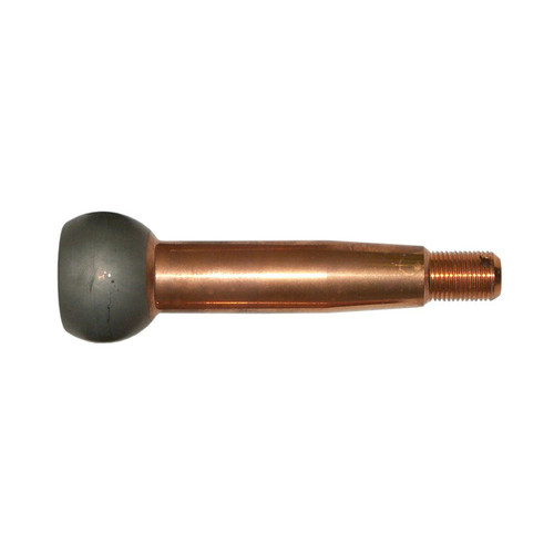 Howe 2233150 Ball Joint Stud, 1.500 in/ft Taper, 4.840 in Long, Plus 1.5 in Extended Length, 1.437 in Ball, 1/2-20 in Thread, Steel, Natural, Each