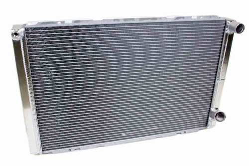 Howe 34331RNF Radiator, 30.750 in W x 20 in H x 3 in D, Passenger Side Inlet, Passenger Side Outlet, Aluminum, Natural, Each