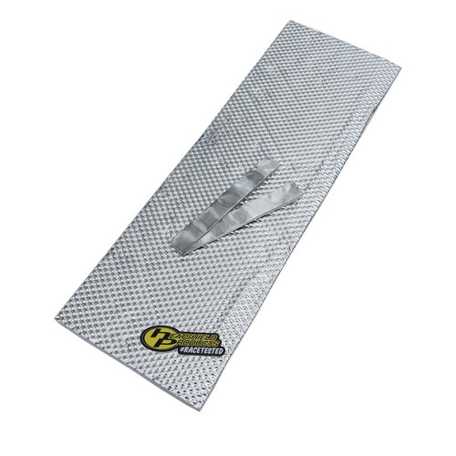 Heatshield Products 180021 Heat Shield, Sticky Shield, 1/8 in Thick x 23 in Wide x 2 ft Long, 1100 Degrees, Aluminized Multi-Layer Cloth, Each