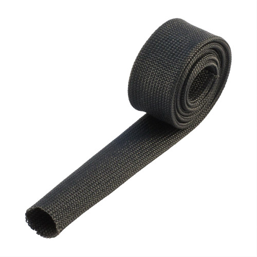 Heatshield Products 204002 Hose and Wire Sleeve, 1/2 in ID, 2 ft Roll, 1100 Degrees, Fiberglass, Black, Each