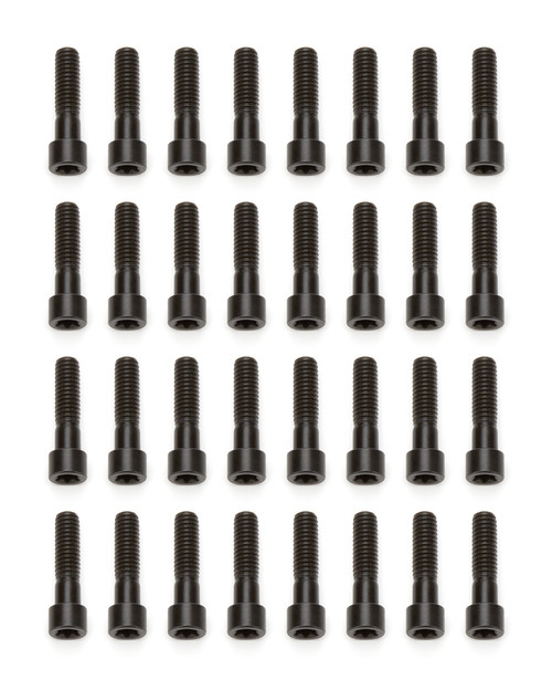 Jesel BLT-21750-32 Bolt, 5/16-18 in Thread, 1-1/4 in Long, Torx Head, Nuts Included, Chromoly, Black Oxide, Set of 32