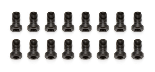 Jesel BLT-21890-16 Bolt, 7/16-14 in Thread, 3/4 in Long, Torx Head, Nuts Included, Chromoly, Black Oxide, Set of 16