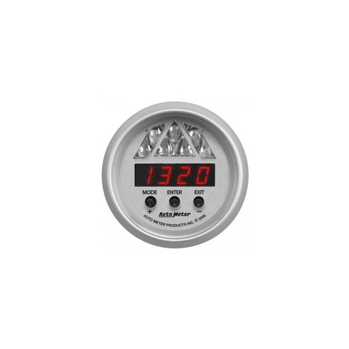 AutoMeter 4387 2-1/16 in. Digital Pro Shift Light Gauge, 0-16,000 RPM, Ultra Lite