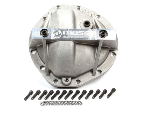 Moser Engineering 7111 Differential Cover, Performance, Gasket / Hardware Included, Aluminum, Natural, Truck, GM 12-Bolt, Each