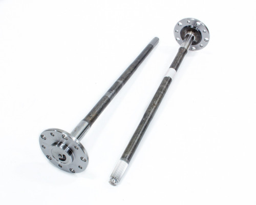 Moser Engineering A102601CT Axle Shaft, 28-7/16 in Long, 26 Spline Carrier, 5 x 4.75 / 5 x 5 in Bolt Pattern, C-Clip, Steel, Natural, GM 10-Bolt, GM G-Body 1978-81, Pair